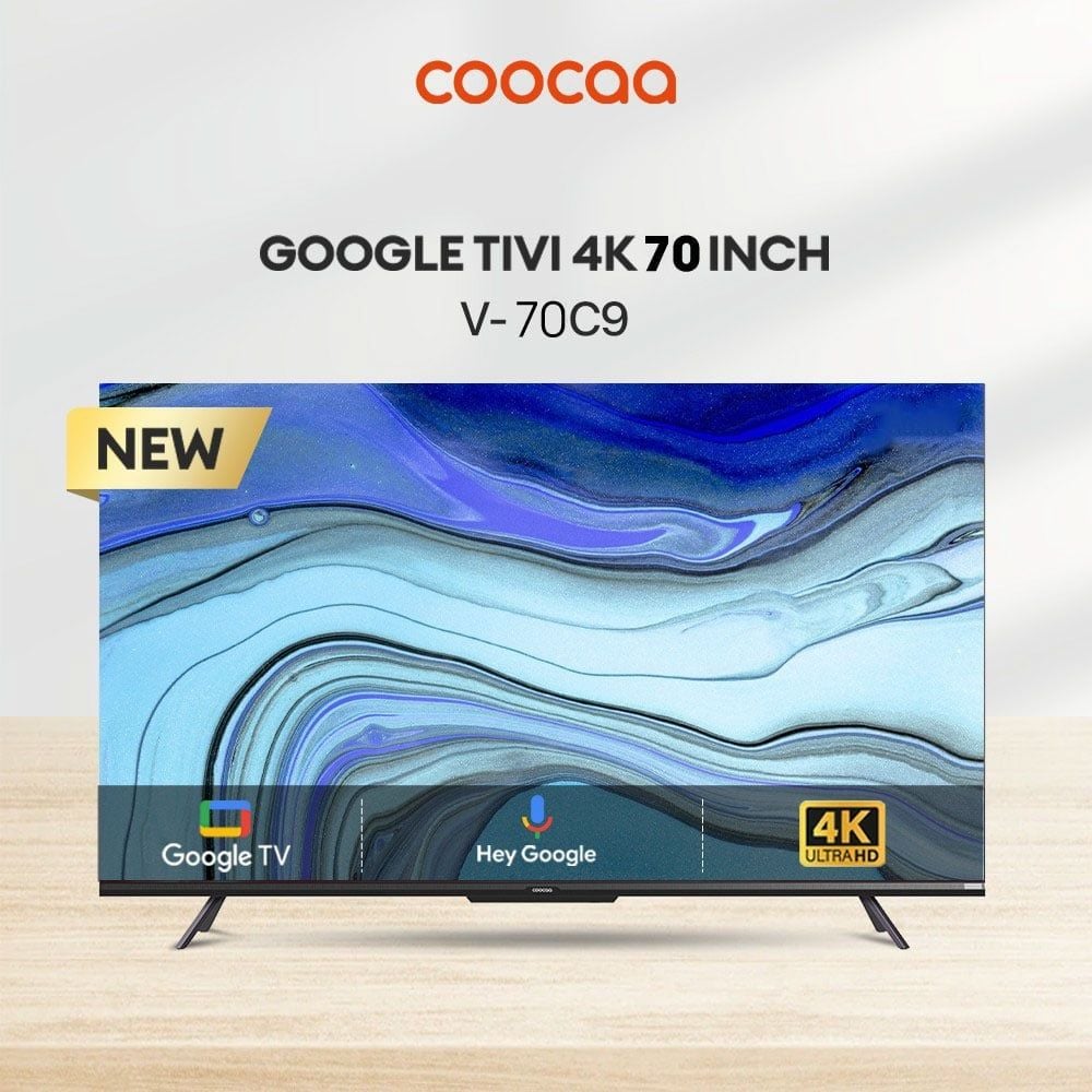 Google Tivi Coocaa 70C9 4K 70 inch