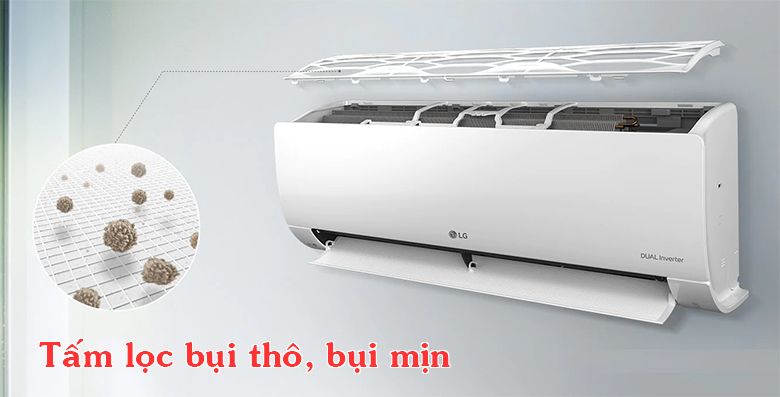 Điều hòa LG 1 chiều inverter 9.000BTU tiêu chuẩn V10ENO