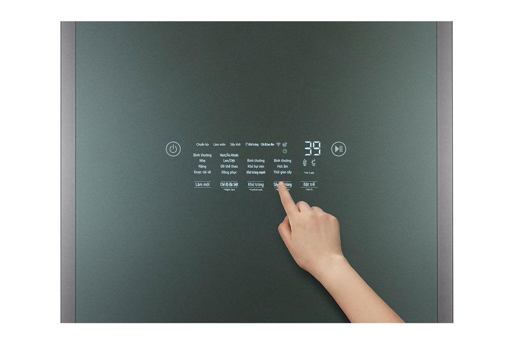 Tủ chăm sóc quần áo thông minh LG Styler - Màu xanh lá cây S5GOC
