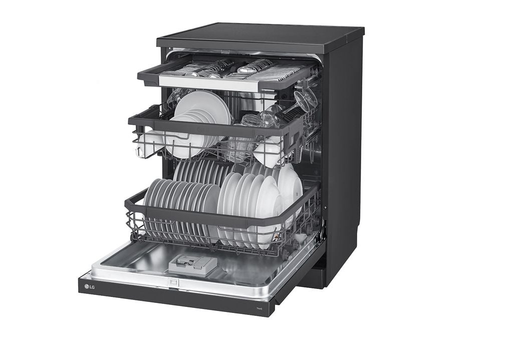 Máy rửa bát LG TrueSteam™ màu đen XD4-LDT14BLA4 [ LDT14BLA4 ]