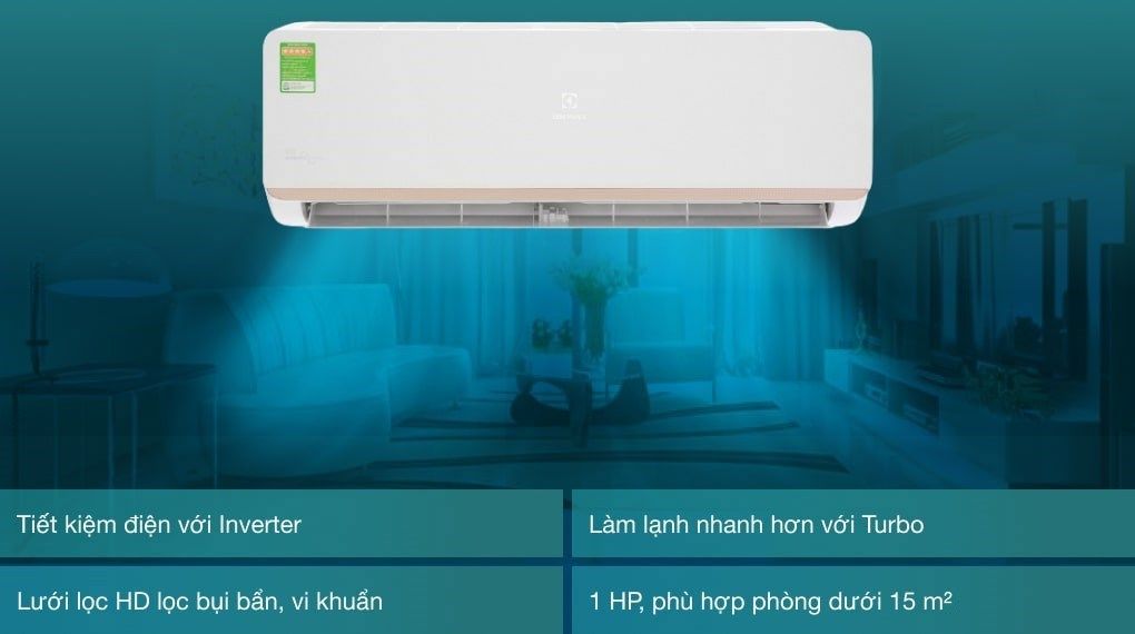 Điều hoà Electrolux Inverter 9000 BTU ESV09CRR-C6