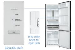 Tủ lạnh Electrolux Inverter 335 Lít EBB3702K-H