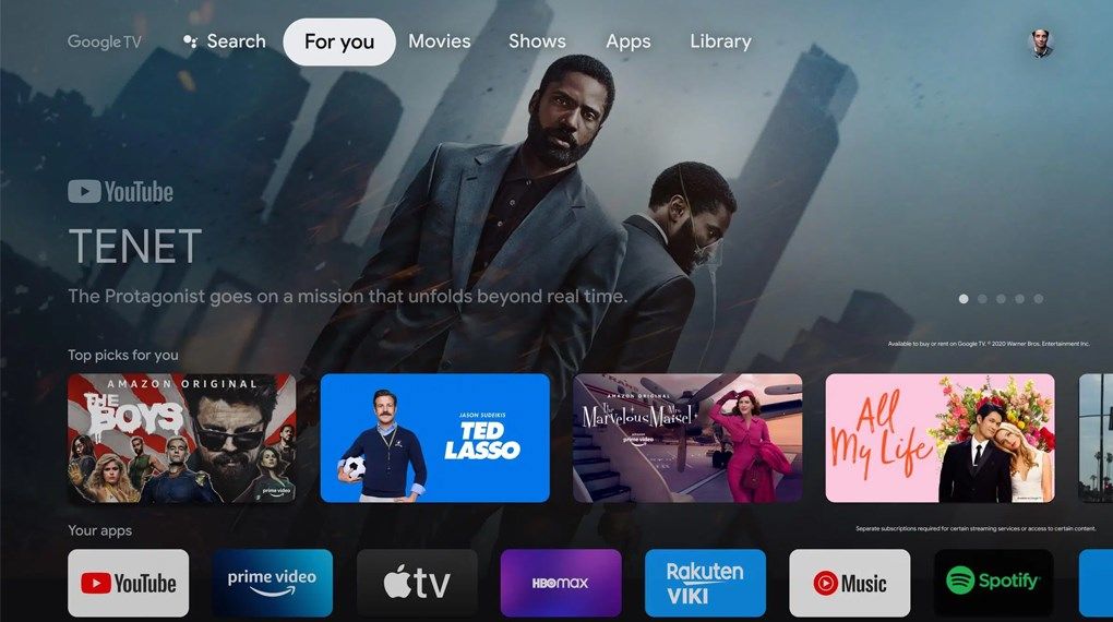Google TV TCL 4K 55 inch 55P79B Pro