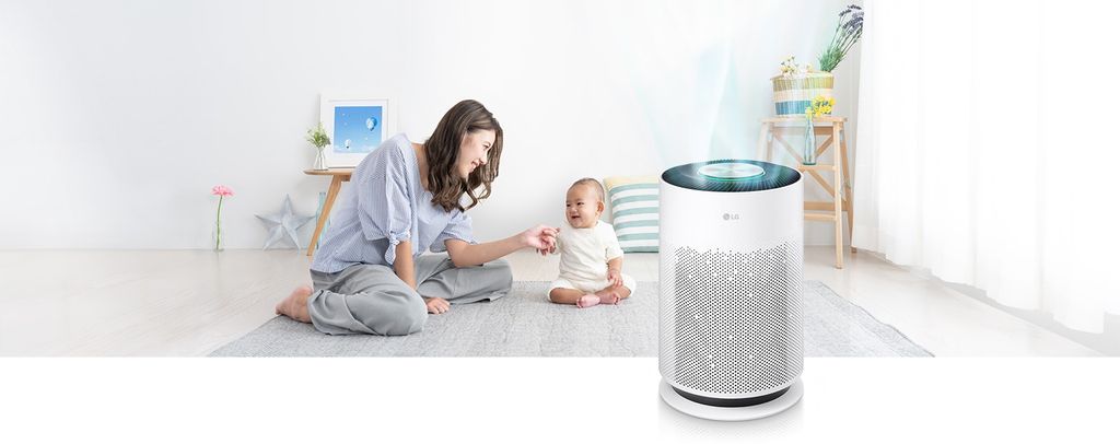 LG PuriCare 360HIT AS60GHBG0.ABAE máy lọc không khí bụi mịn 360 độ