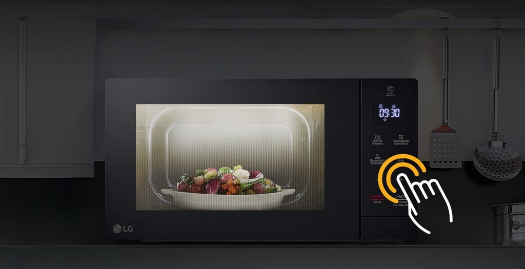 Lò vi sóng LG NeoChef™ Slim 1.1 Sq. ft. Công suất - Đen - MS3032JAS
