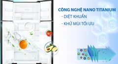 Tủ lạnh Hitachi Inverter 540 lít R-FW690PGV7X GBW