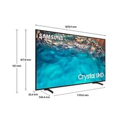 Smart Tivi Samsung Crystal UHD 4K 60 inch UA60BU8000KXXV