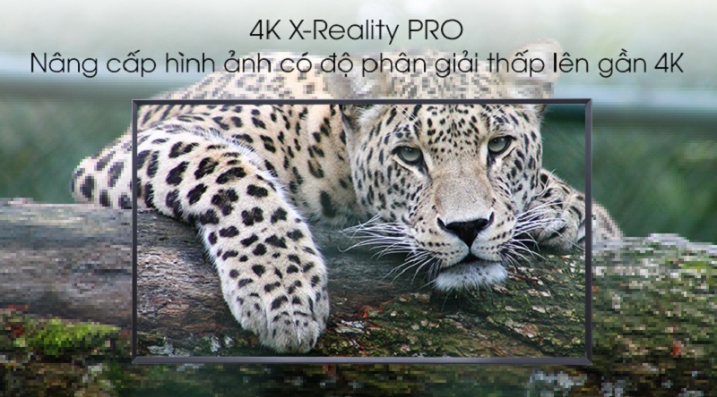 75x8500 với công nghệ 4K X-Reality PRO