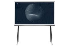 Smart Tivi Kiểu Chữ I Có Chân The Serif QLED Samsung 4K 55 inch QA 55LS01BA