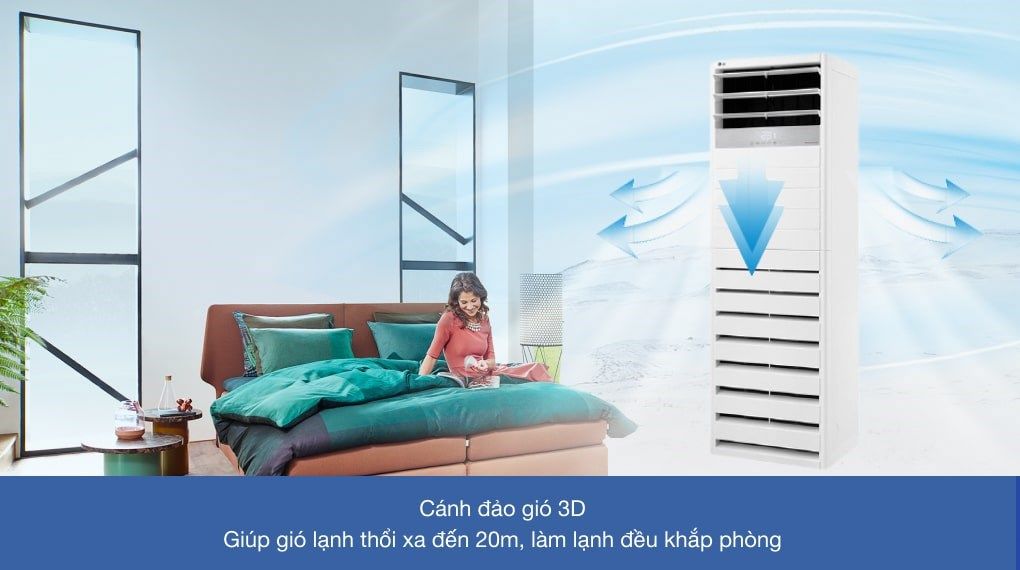 Điều hoà cây LG Inverter 5 HP APNQ48GT3E4
