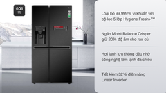 Tủ lạnh LG Inverter 601 lít GR-D247MC