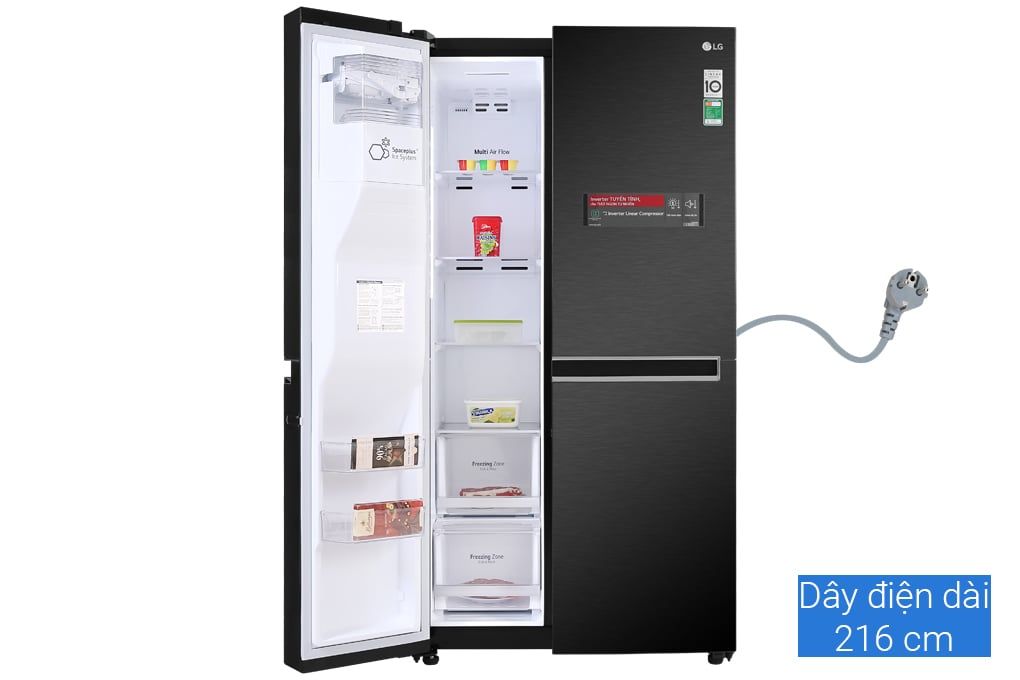 Tủ lạnh LG Inverter 601 lít GR-D247MC