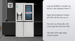 Tủ lạnh LG Inverter InstaView Door-in-Door 601 lít GR-X247JS