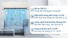 Máy lạnh LG Inverter 1.5 HP V13APIB Mới 2024