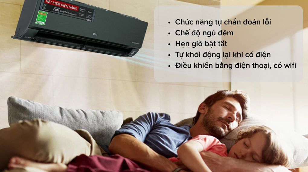 Điều hoà LG Inverter 1.5 HP V13APIG