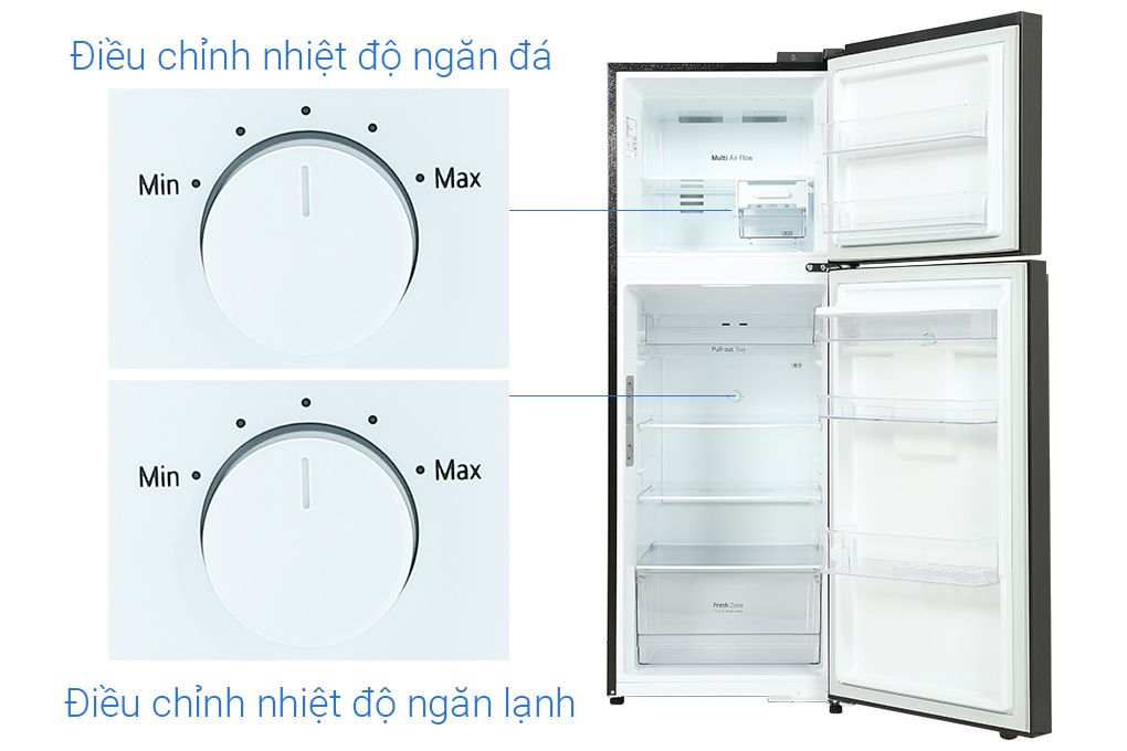 Tủ lạnh LG Inverter 314 Lít GN-D312BL