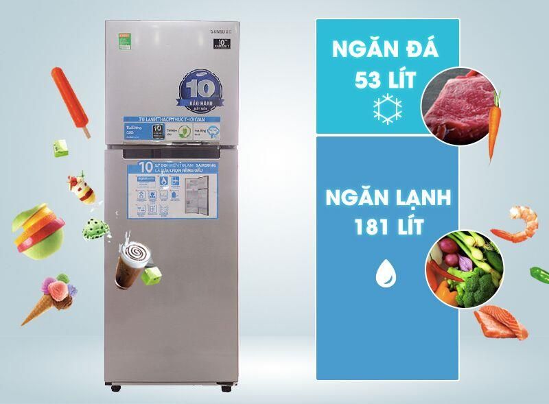 Tủ lạnh Samsung RT22FARBDSA - 236 Lít Inverter