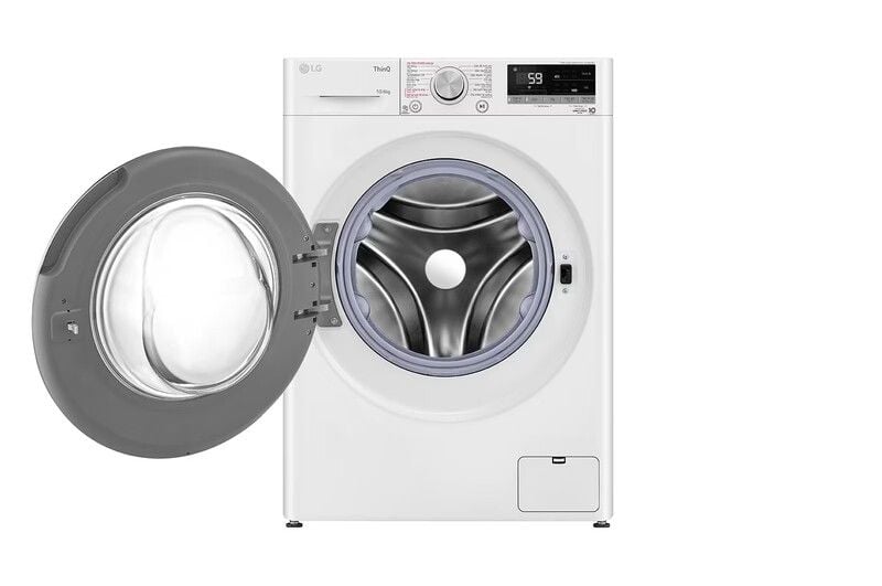Máy giặt lồng ngang LG Inverter 10Kg + sấy 6Kg FV1410D4W1