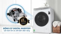 Máy giặt Samsung AI Ecobubble Inverter 12 kg WW12CGP44DSHSV