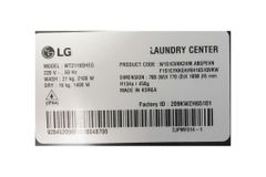 Máy giặt sấy LG Inverter 21 kg WT2116SHEG