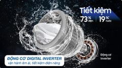 Máy giặt sấy Samsung Bespoke AI Inverter giặt 21 kg - sấy 12 kg WD21B6400KV/SV
