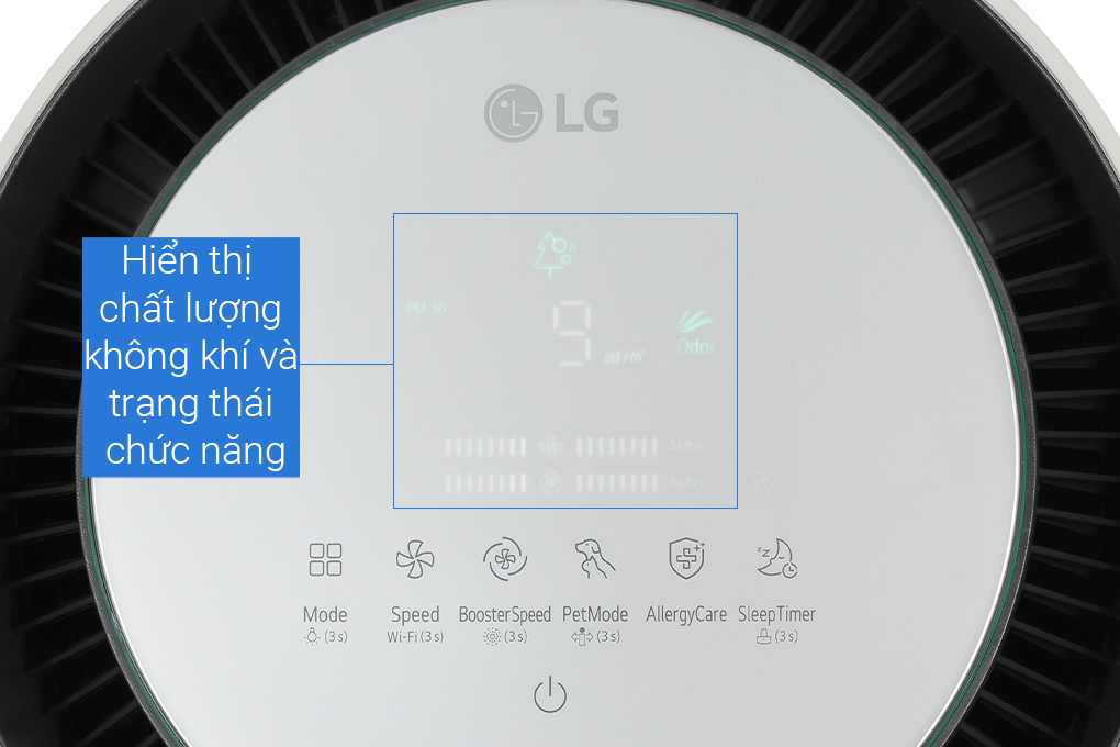 Máy lọc không khí LG PuriCare 360 Alpha Single AS65GDBY0.ABAE 48W