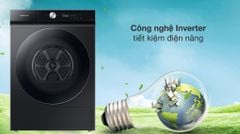 Máy sấy bơm nhiệt Samsung Bespoke AI 17 kg DV17B9750CV/SV