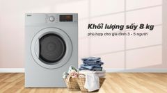 Máy sấy thông hơi 8kg Galanz DV-80T5C(S)