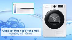 Máy sấy bơm nhiệt Samsung 9 kg DV90TA240AE/SV
