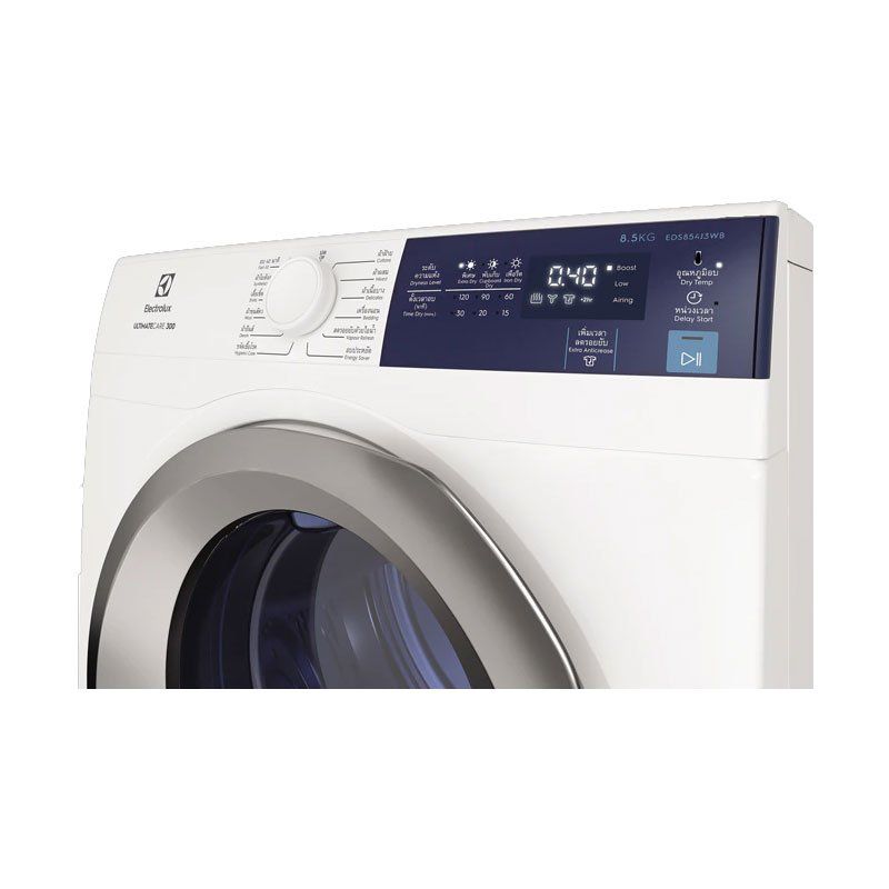 Máy sấy thông hơi Electrolux 8,5Kg EDS854J3WB