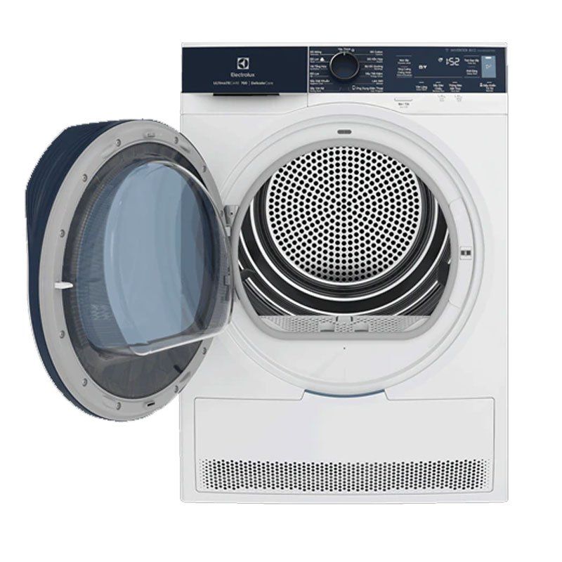 Máy sấy bơm nhiệt Heatpump Inverter Electrolux 8Kg EDH803Q7WB