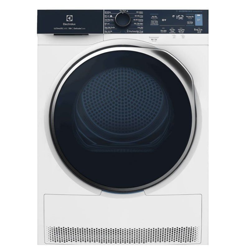 Máy sấy bơm nhiệt Heatpump Inverter Electrolux 8Kg EDH803Q7WB