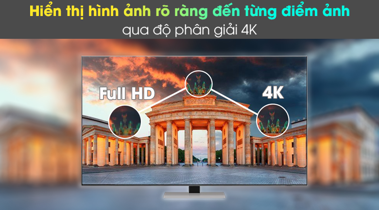 Smart Tivi Neo QLED 4K 55 inch Samsung QA55QN85A - Hiển thị hình ảnh rõ ràng đến từng chi tiết qua độ phân giải 4K