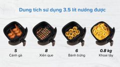 Nồi chiên không dầu Kangaroo KG42AF1 4 lít