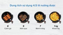 Nồi chiên không dầu Kangaroo KG52AF1A 5 lít