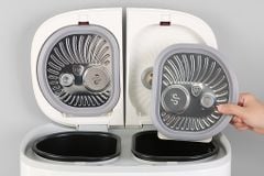 Nồi cơm 2 ngăn đa năng Sharp 1.8 lít KN-TC50VN-WH
