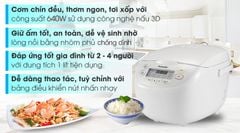 Nồi cơm điện tử Panasonic 1 lít SR-CL108WRA