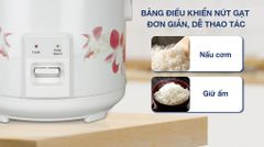Nồi cơm nắp gài Panasonic 1.8 lít SR-MVN18FRAX