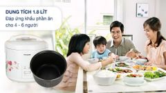 Nồi cơm nắp gài Panasonic 1.8 lít SR-MVN18FRAX