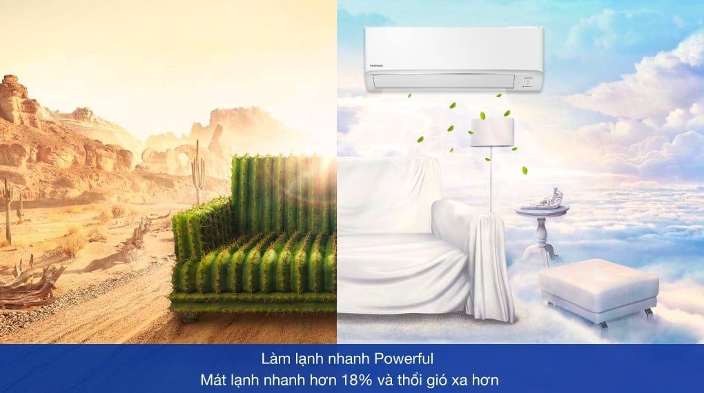 Điều hoà 2 chiều Panasonic Inverter 12000 BTU CU/CS-YZ12WKH-8