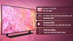 Smart Tivi QLED 4K 75 inch Samsung QA75Q60C [ 75Q60C ]