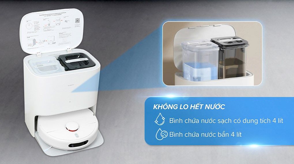 Robot hút bụi lau nhà Xiaomi Vacuum X20 (BHR7955US)