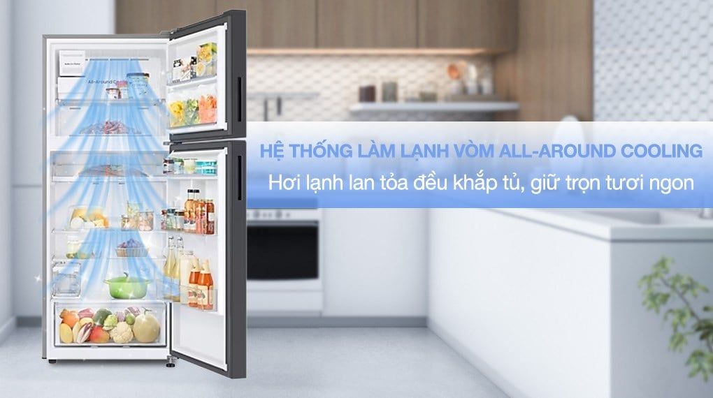 Tủ lạnh Samsung Inverter 385 lít Bespoke RT38CB668412SV