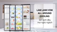 Tủ lạnh Family Hub Samsung Inverter 616 lít RS64T5F01B4/SV