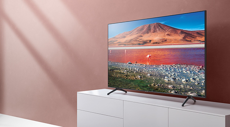 Smart Tivi Samsung 4K 65 inch UA65TU7000 - Thiết kế sang trọng Smart Tivi Samsung 4K 65 inch UA65TU7000 - Thiết kế sang trọng