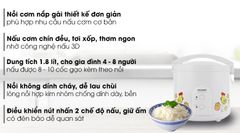 Nồi cơm điện nắp gài Sharp 1.8 lít KS-183TJV-CH