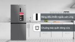 Tủ lạnh Sharp Inverter 362 lít Multi Door SJ-FX420V-SL
