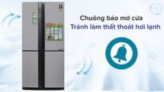 Tủ lạnh Sharp Inverter 605 lít SJ-FX680V-ST