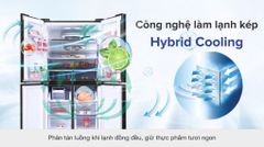 Tủ lạnh Sharp Inverter 572 lít Multi Door SJ-FX640V-SL
