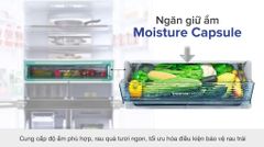 Tủ lạnh Sharp Inverter 572 lít Multi Door SJ-FX640V-SL
